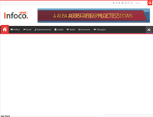 Tablet Screenshot of infoconews.com.br